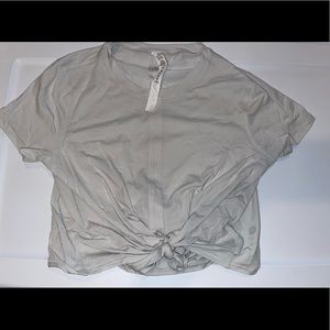 NWOT Lululemon Front-Tie Workout Top